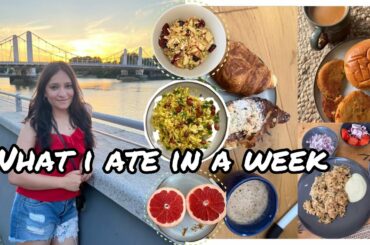 Episode 10 | What I ate in a week | Quick healthy meal ideas