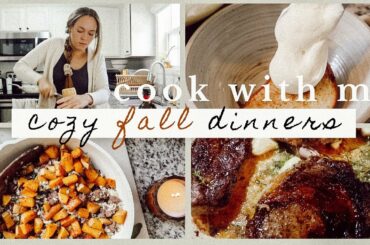 Healthy FALL Dinner Recipes! cozy family dinner ideas
