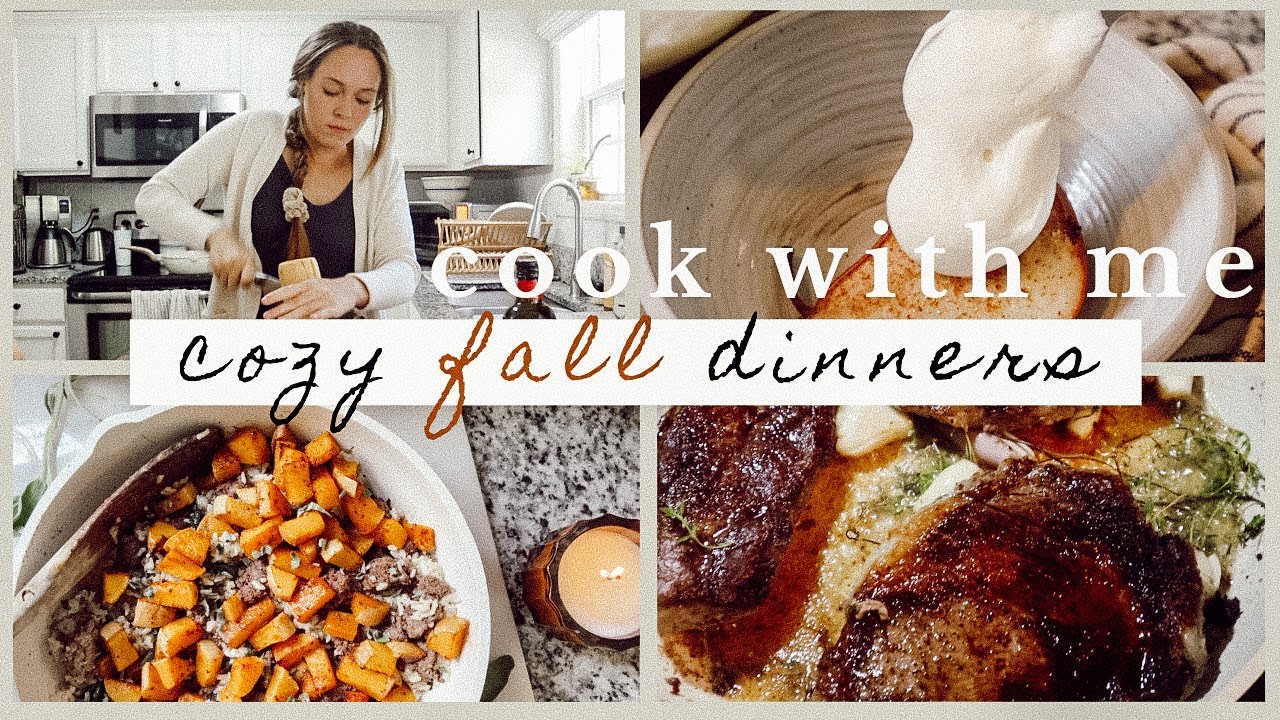 Healthy FALL Dinner Recipes! cozy family dinner ideas Healthy FALL Dinner Recipes! cozy family dinner ideas