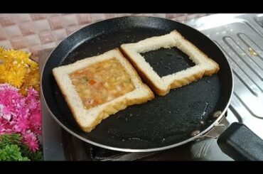 healthy Breakfast recipe/egg & Bread recipe #shorts #eggbreadrecipe #eggrecipe