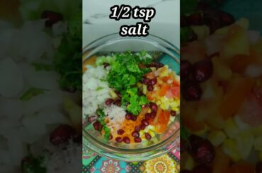 5 mins Healthy weightloss Salad -  Protein Rich Sprouted Chana Salad