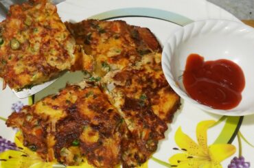 Bread Omelette Recipe In New Style/Instant Breakfast Recipe/ Healthy Breakfast/Omelette Bread Recipe