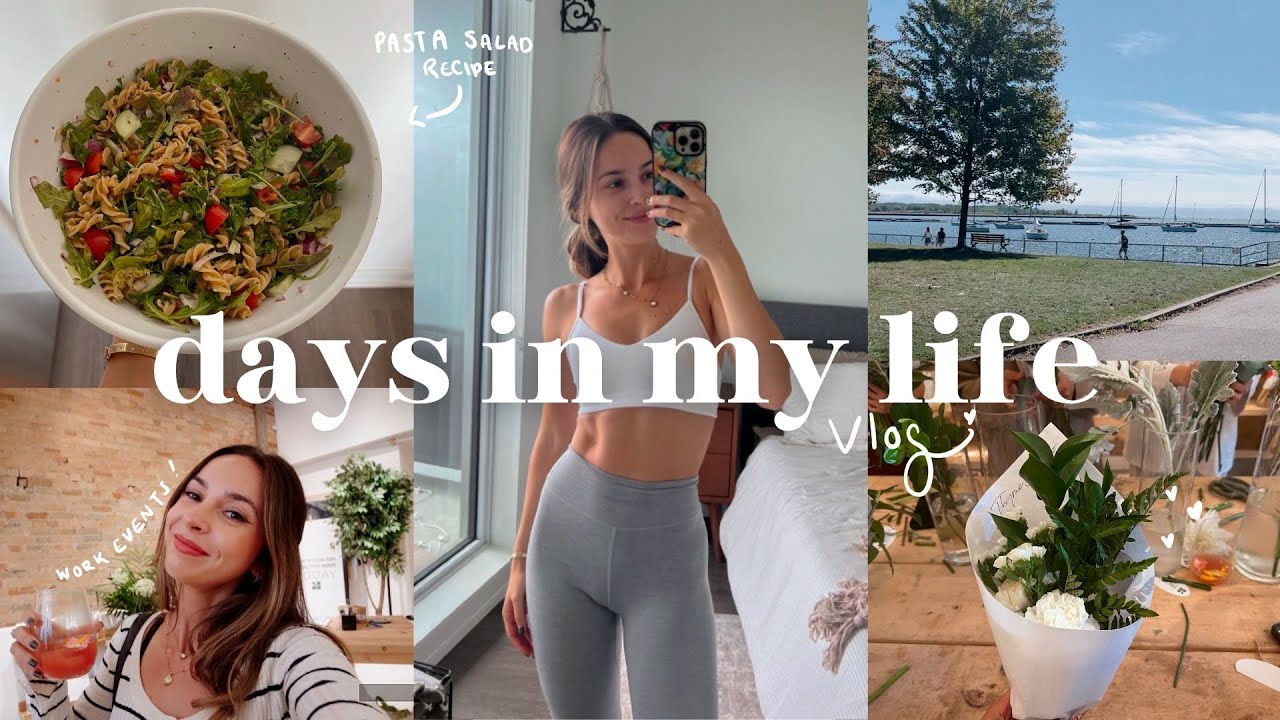 VLOG: Healthy Pasta Salad Recipe, PR Event, Being Productive! VLOG: Healthy Pasta Salad Recipe, PR Event, Being Productive!