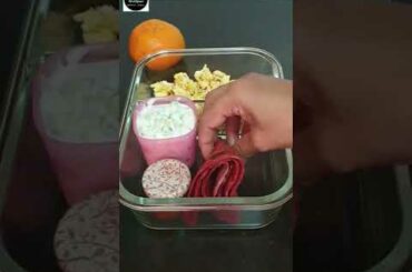 Husband's Lunch box No.53 | Pink Chapathi #shorts