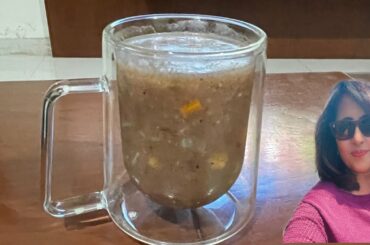 Ragi Soup Recipe - healthy Ragi Recipe for dinner- weight loss recipe | food recipe by Bhigi