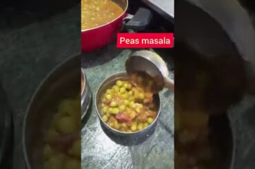 Today's lunch|easy and healthy lunch|rasam, peas gravy|#shorts