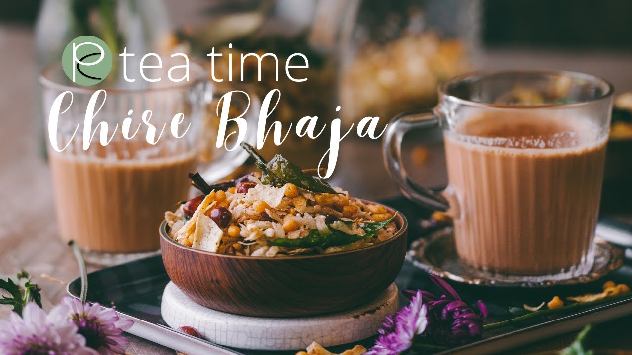 Healthy Tea Time Snack Chire Bhaja | Masala Poha #shorts Healthy Tea Time Snack Chire Bhaja | Masala Poha #shorts