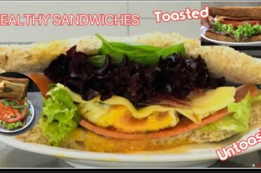 HEALTHY BREAKFAST SANDWICH RECIPE/ IDEAS