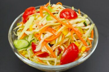 Try this healthy and tasty salad recipe, you are sure to love it!