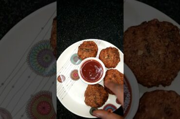Healthy snack || Mixed Lobia Vada || Quick evening snack recipe #shorts