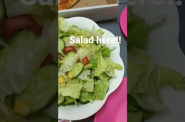 Salad// our healthy  dinner #asmr #trendingshorts #shorts #satisfying #viral #yummyfood #vegetables
