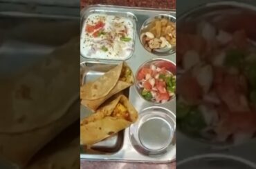 Simple Lunch Recipe ||Desi Lunch Ideas || Healthy lunch#SHORTS#youtubeshorts