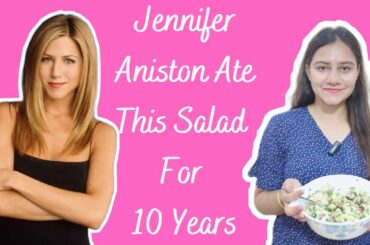 I tried JENNIFER ANISTON SALAD | Healthy Salad Recipe #purvankit