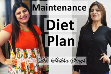 Weight Maintenance Diet Plan | How To Maintain Your Weight | Lose Weight Fast|Dr.Shikha Singh#Shorts
