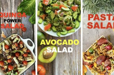3 Healthy Salad Recipes. Top 3 Tasty Salads For Weight Loss