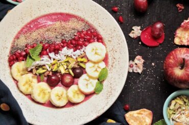 Day 3 - Healthy Navaratri Fast Recipes - Smoothie Bowl | Weight Loss Recipes | Quick, Easy, Healthy