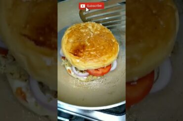 Instant Burger Recipe #short #burger