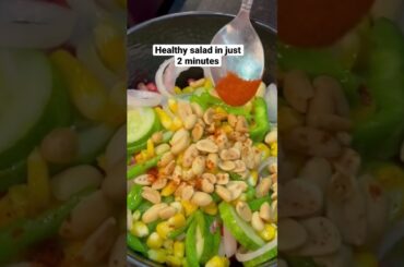 Healthy salad recipe  #healthylifestyle #saladlover #slaadrecipe #foodvideos #youtubeshorts