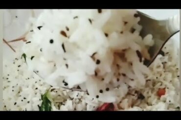 Ajwain rice recipe||vamu annam recipe || lunch box recipe#healthy recipes #shorts