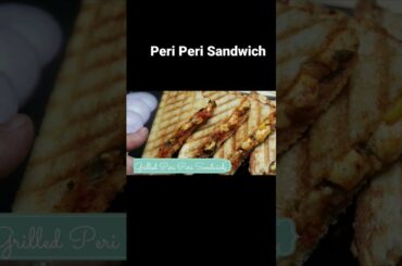 Grilled Peri Peri Sandwich | Grilled Sandwich | Sandwich | Veg Sandwich | Healthy Sandwich | Diet