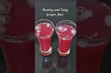 Grapes Juice Recipe/No Added Colour/Healthy Drink/#shorts/#shortsvideo
