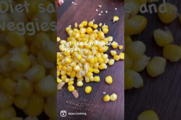 Healthy salad # fruits and vegetables # honey black paper # lemon #streetfoodindia  #youtubeshorts