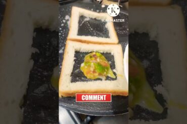 Healthy breakfast omelette bread recipe by gujrati kitchen with desi food #shorts #viral video