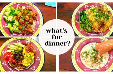 Healthy Dinner Ideas!  What's for Dinner?