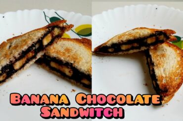 Healthy Breakfast ideas | Easy Breakfast Ideas | Chocolate Banana Sandwich | Khamang Mejwani