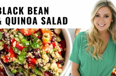 Black Bean & Quinoa Salad Recipe: The Perfect Quinoa Salad!