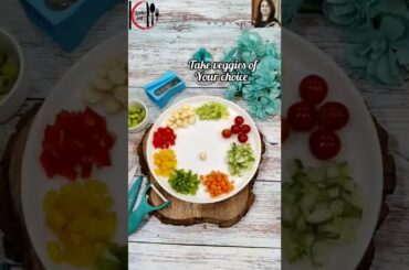 rainbow salad #kavitasplate #shorts #ytshort #healthyrecipes #saladrecipe #weightlossrecipe #salad