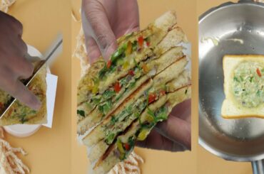 egg sandwich recipe #shorts #youtubeshorts