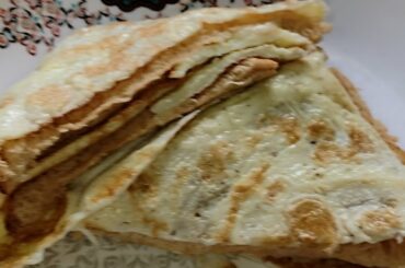 cheeze bread omlette! bread omlette recipe! healthy & quick ! easy breakfast 2022 #shorts #viral