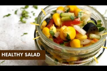 Healthy Salad Recipe | American SweetCorn Salad | Satya Bhanja