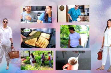 Outfit Ready||Diwali Plants Shopping||Healthy Breakfast, Dinner & Fat Loss Drink