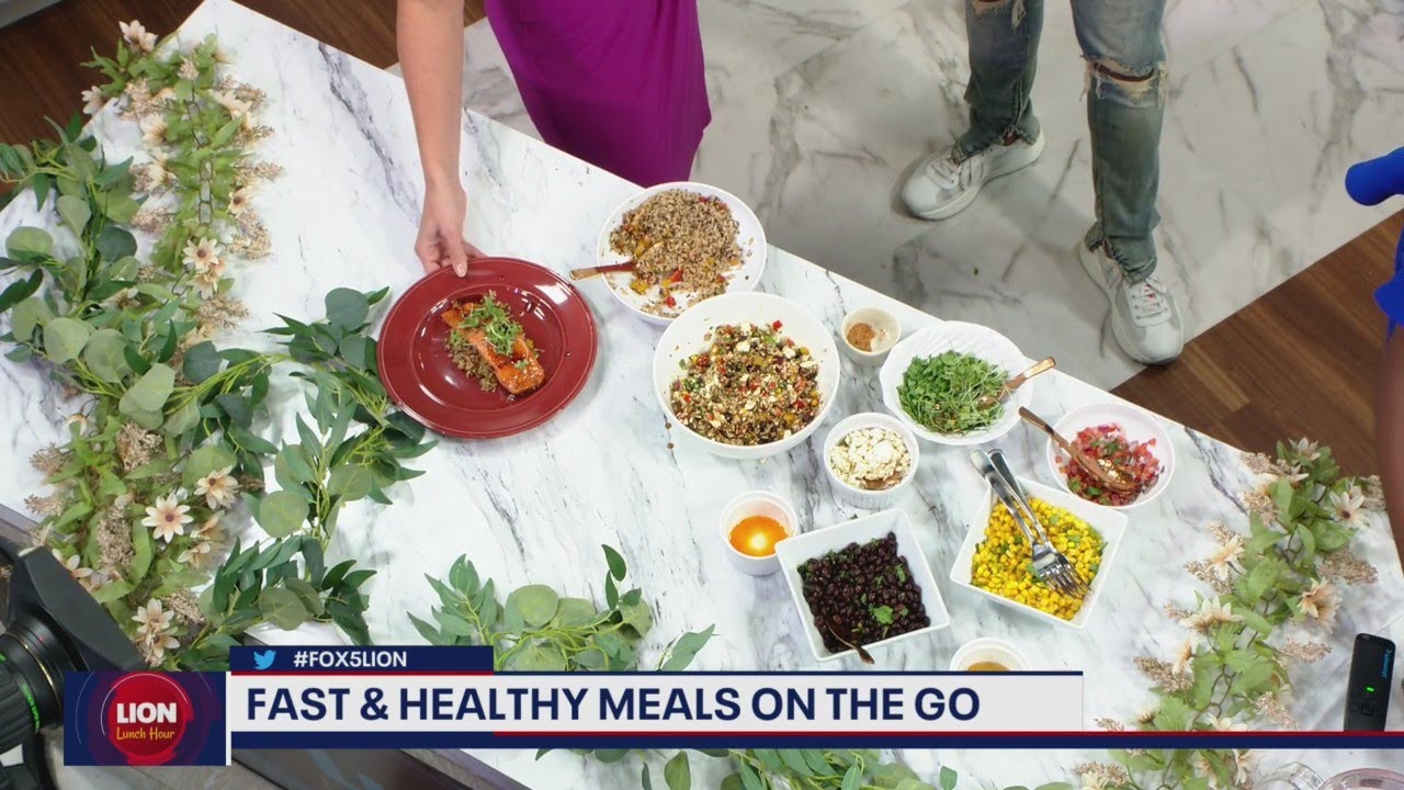 LION Lunch Hour: Fast & healthy meals on the go with Chef Anthony Thomas | FOX 5 DC LION Lunch Hour: Fast & healthy meals on the go with Chef Anthony Thomas | FOX 5 DC