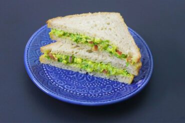 Avocado Sandwich Recipe - Avocado Bread Toast - Healthy Sandwich Recipes For Weight Loss - Vegan