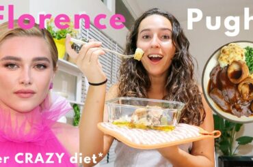 I ate like Florence Pugh for a day | easy & healthy meals (Harry Styles & Olivia Wilde could NEVER)