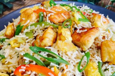 Quick & healthy Lunch | Fish Fried Rice | easy dinner recipes | spice cuisine