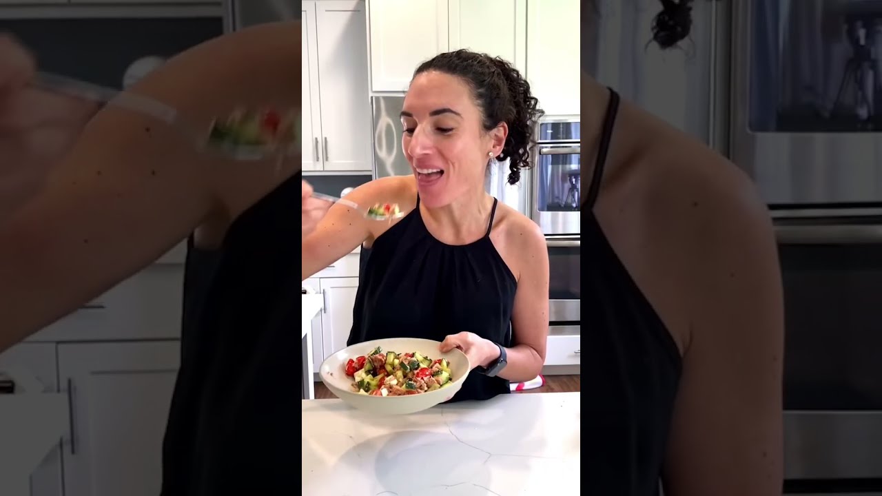 Healthy No-Mayo Tuna Salad #shorts Healthy No-Mayo Tuna Salad #shorts