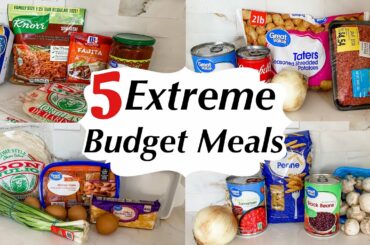EXTREMELY BUDGET-FRIENDLY MEALS | The BEST Quick & EASY Cheaper Dinner Ideas | Julia Pacheco