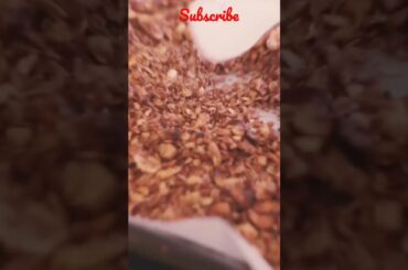 Easy Homemade Granola Recipe (Aids in Weight loss) - Granola Recipe - Healthy Granola Recipe #shorts