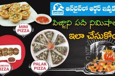Low Calorie Healthy Pizza Combo | Very Tasty and Healthy Pizza Recipe | Dr. Manthena's Kitchen