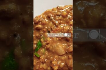 healthy dinner recipes! sabut moong daal (whole moong beans ) #shorts #satisfying