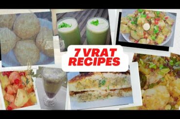 5 min Healthy recipes for Fasting | 5 min 7 Easy Vrat Recipes @Cook With Parul