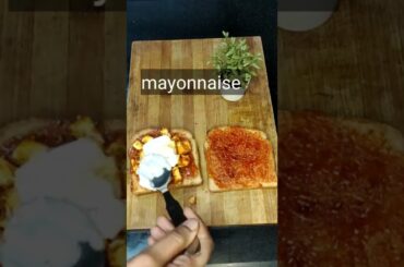 How to make healthy panner sandwich | easy sandwich recipe | #shorts