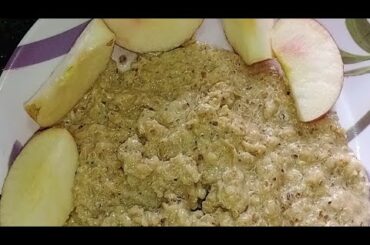 Oats with milk breakfast healthy recipe #short #trendingshorts