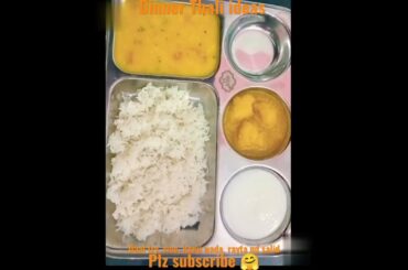 Healthy dinner Thali ideas, Dinner recipe ideas, healthy recipe, #shorts, #dinnerthali, #desifood