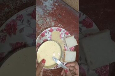 Bread Toast recipe.How to make French Toast.#shorts #youtubeshorts #viralshorts