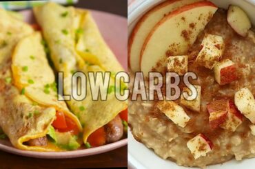 HEALTHY BREAKFAST Recipes with Random Things | Oatmeal & Omelette